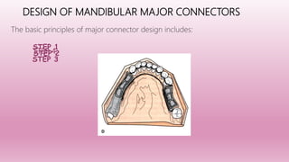 MANDIBULAR MAJOR CONNECTORS | PPTX
