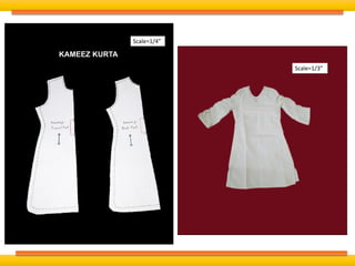 Scale=1/4”
KAMEEZ KURTA
Scale=1/3”
 