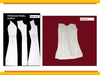 Scale=1/4”PRINCESS PANEL
KURTA Scale=1/3”
 