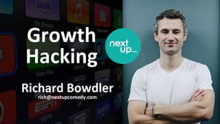MME 4.5 VideoVision: Rich Bowdler, Head of Growth, NextUp Comedy 