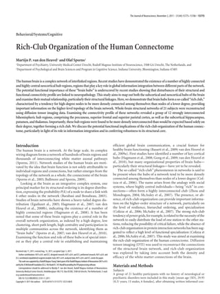Rich club | PDF