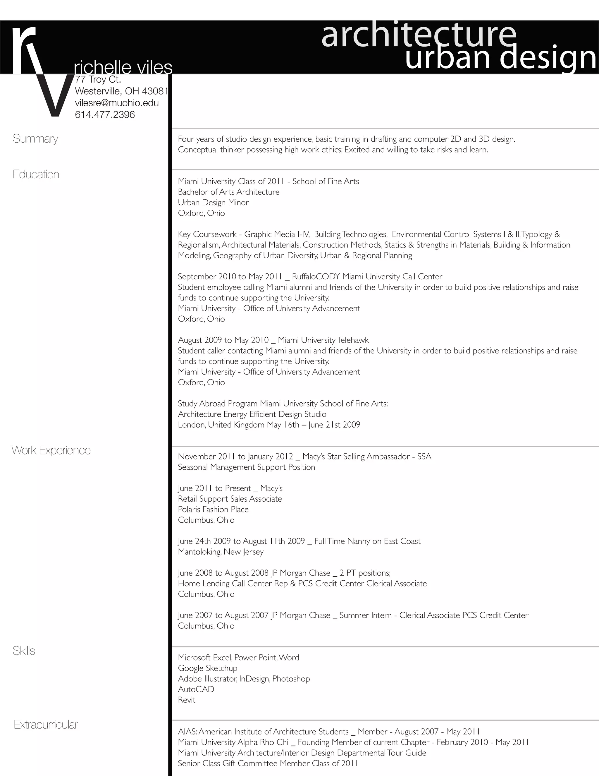 Richelle Viles Resume 2012 | PDF