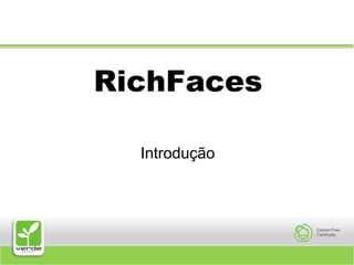 RichFaces Introdução 