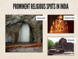 pilgrimage/religious tourism in india | PPTX