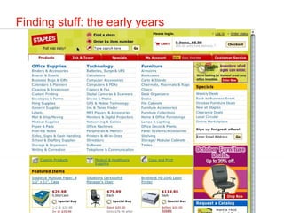 Finding stuff: the early years 