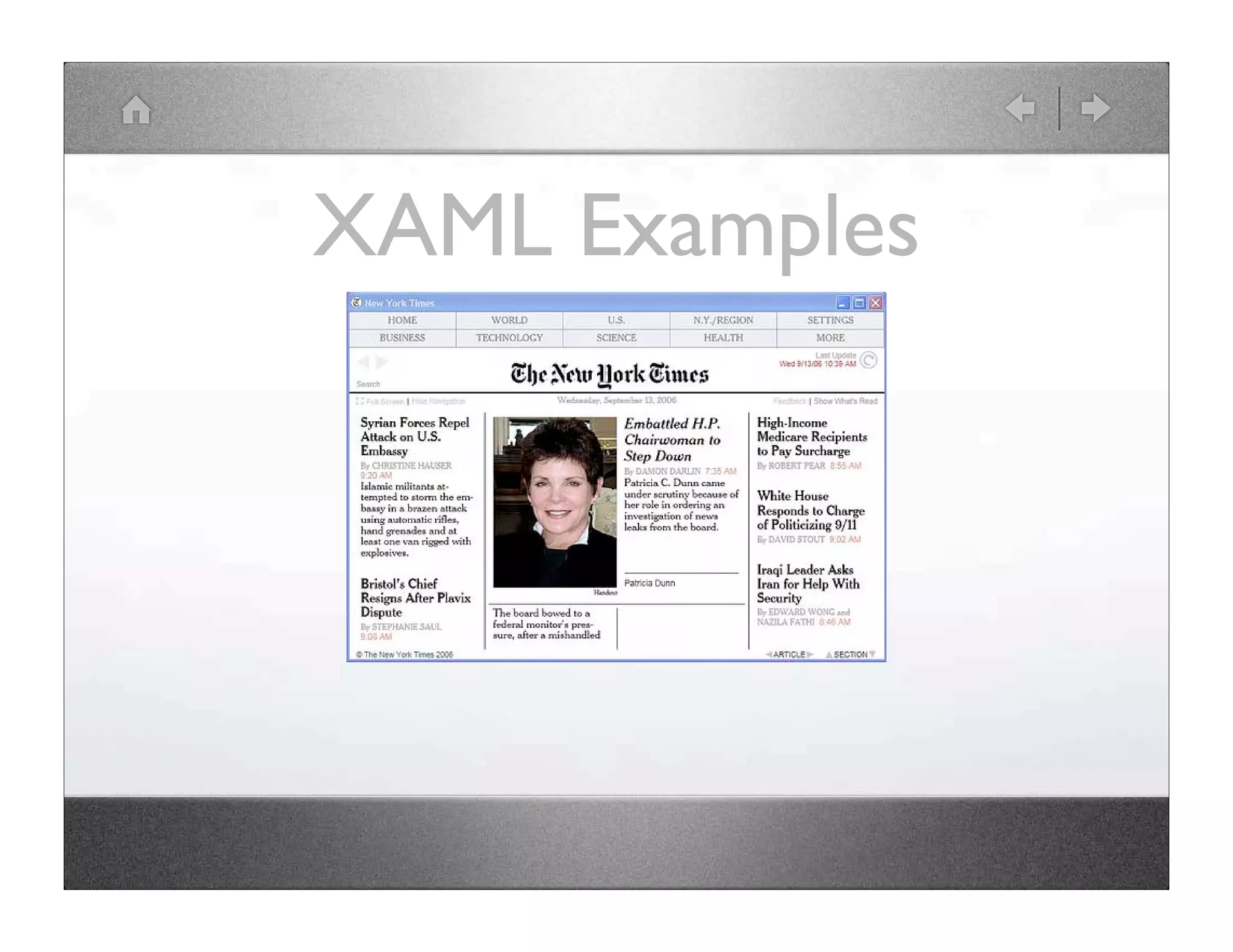 XAML Examples 