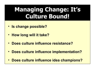 organizational change | PPT