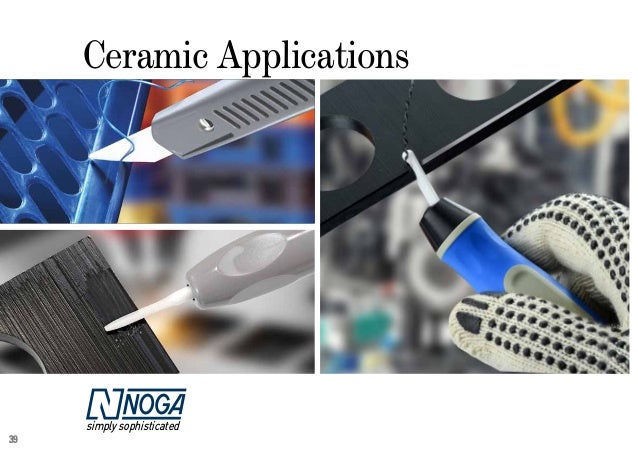 NOGA Ceramic Deburring Tool Set Mfg Number CR2000