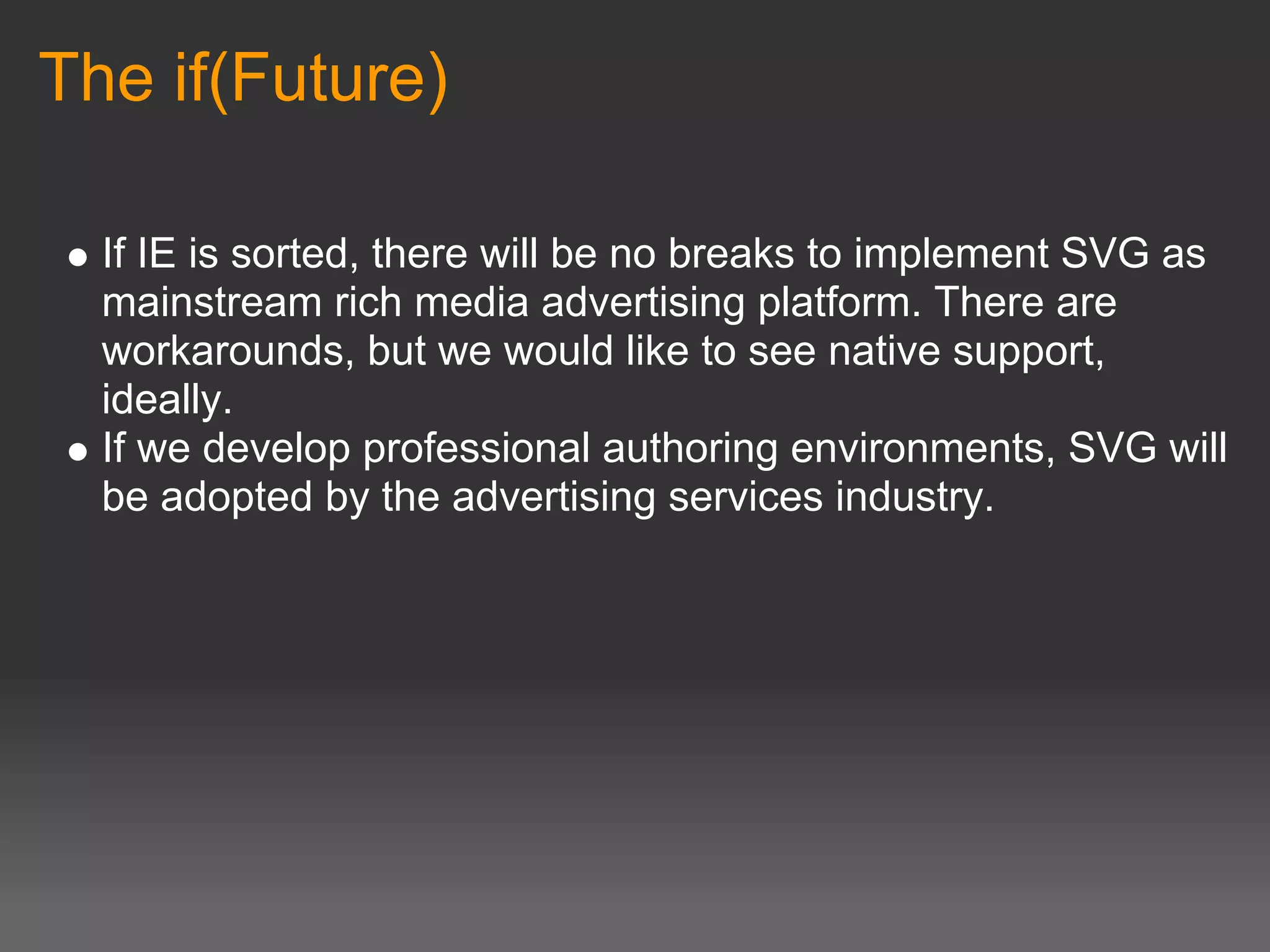 Rich Media Advertising with SVG and JavaScript | PDF