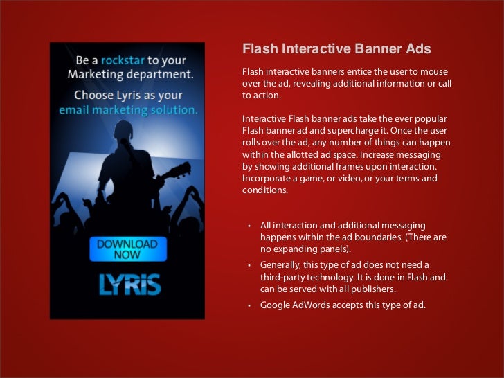 Rich Media Banner Ads