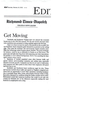 Richmond Times Article