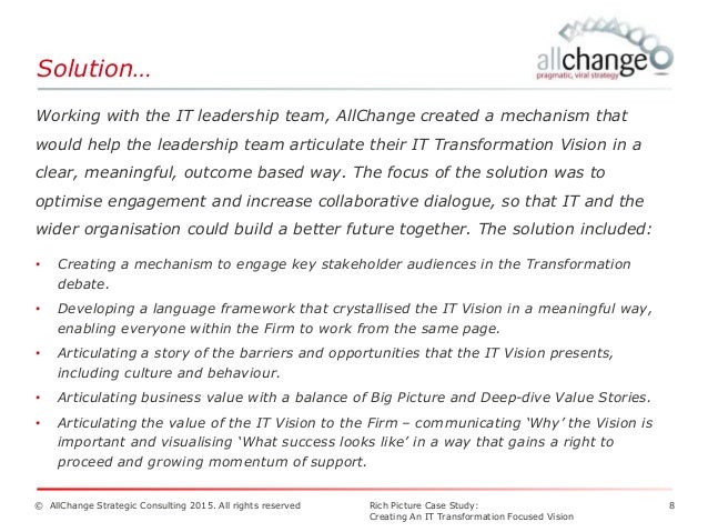 Rich picture stakeholders picture