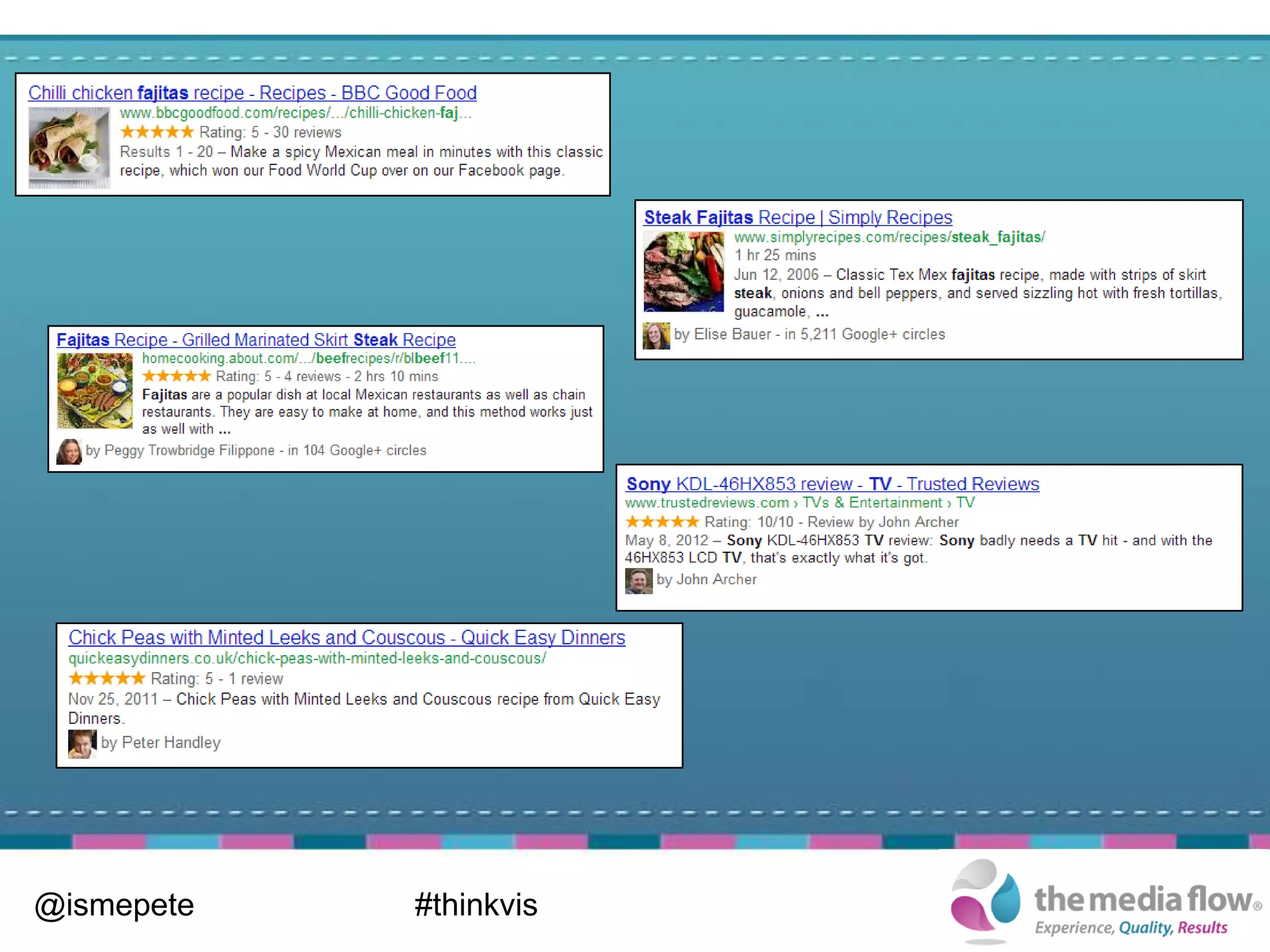 @ismepete   #thinkvis
 