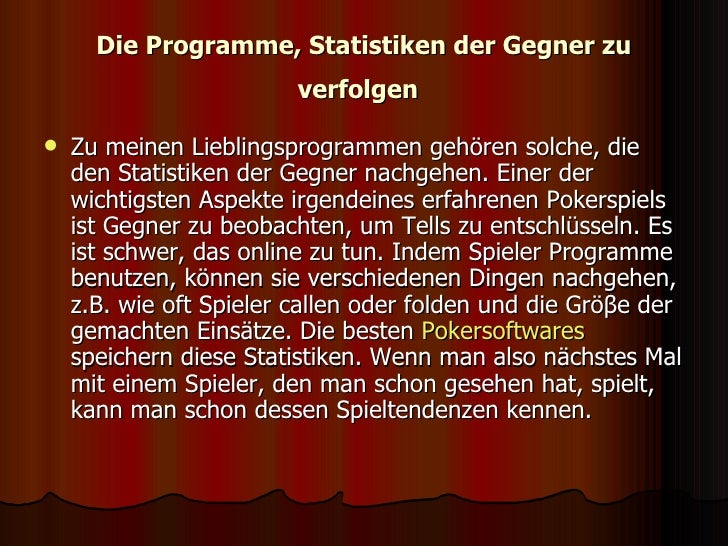 Richtig Pokern Richtig Pokern