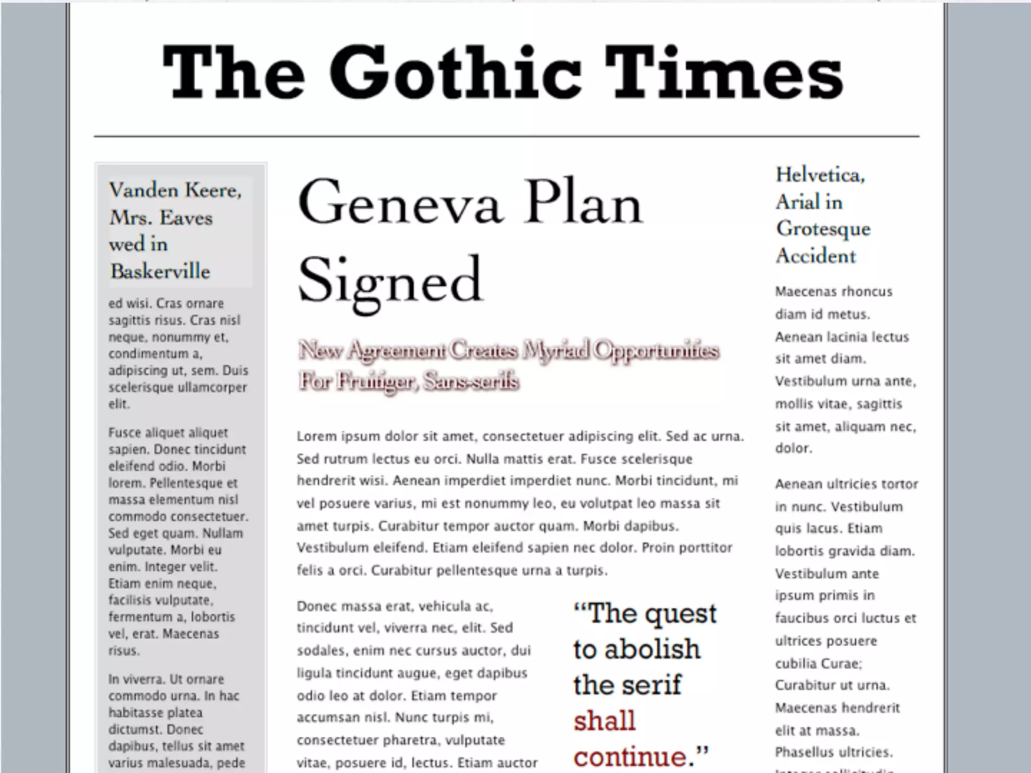 Rich Typography Options For The Web - or - Why sIFR is Dead in 2009