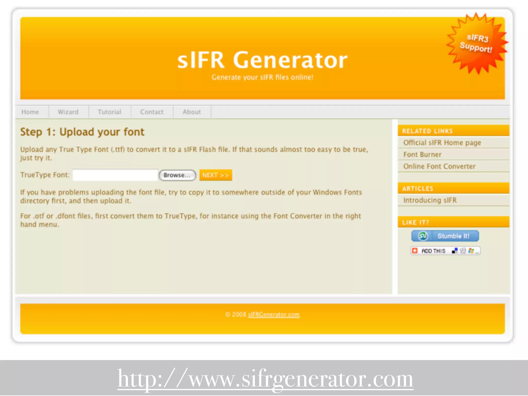 Rich Typography Options For The Web - or - Why sIFR is Dead in 2009