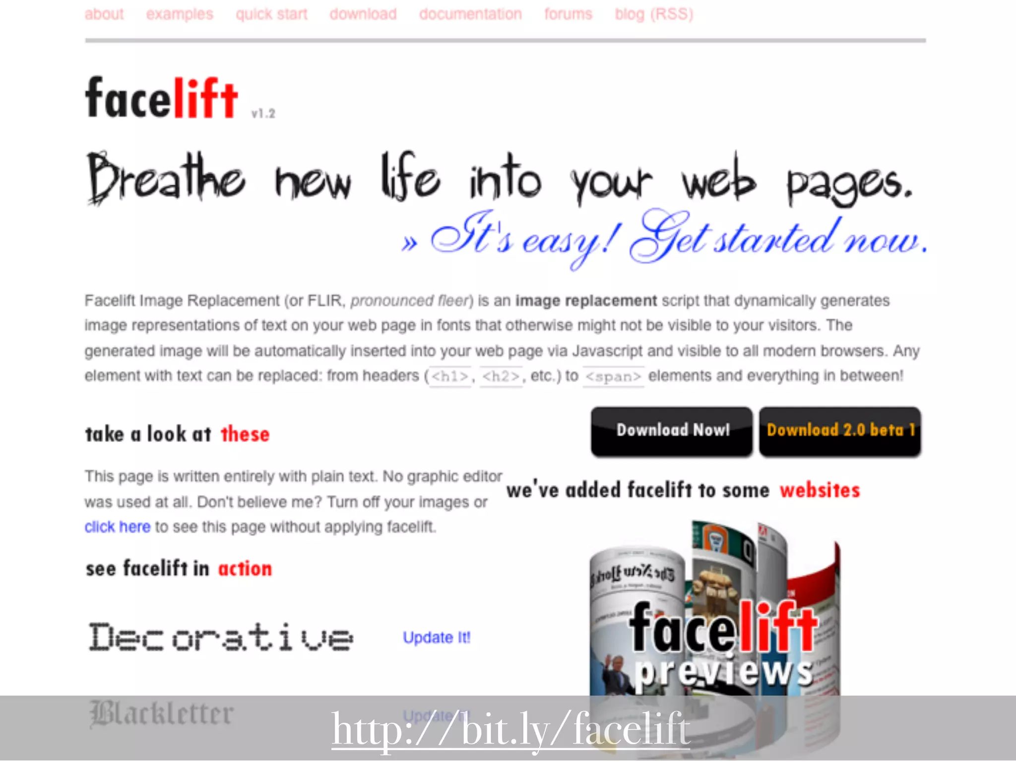 Rich Typography Options For The Web - or - Why sIFR is Dead in 2009