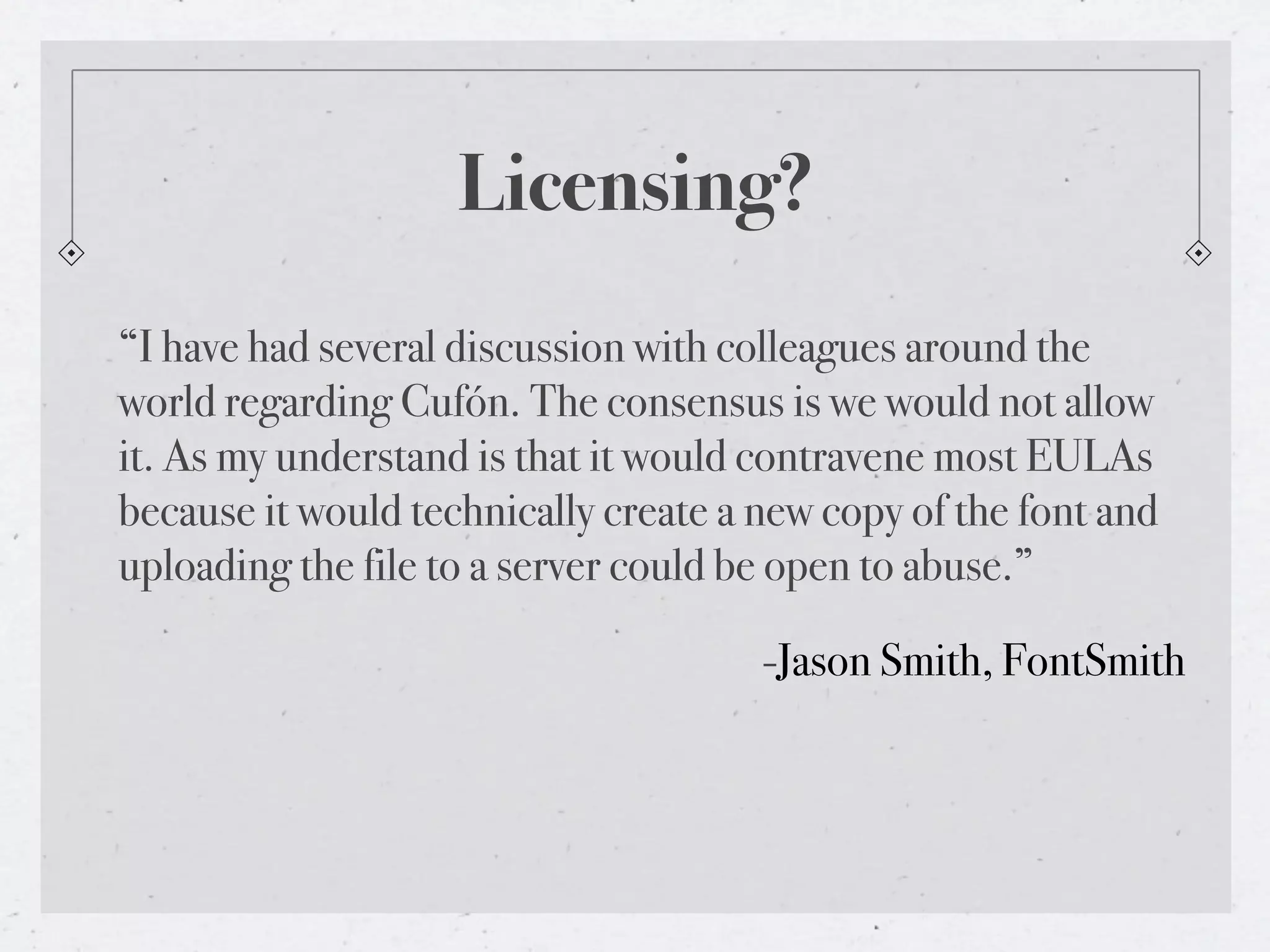 Rich Typography Options For The Web - or - Why sIFR is Dead in 2009