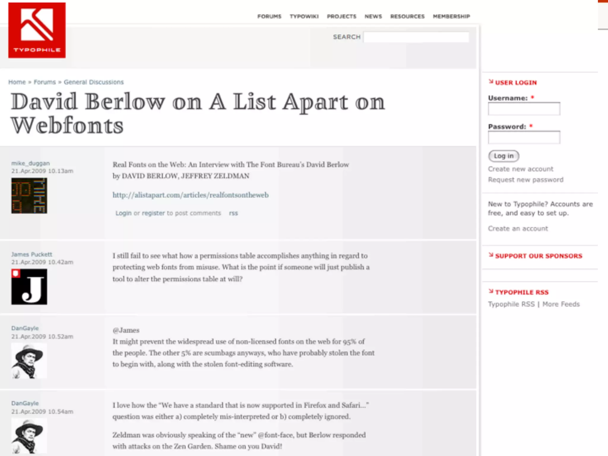 Rich Typography Options For The Web - or - Why sIFR is Dead in 2009