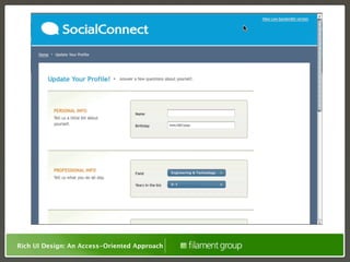 Rich UI Design: An Access-Oriented Approach
 