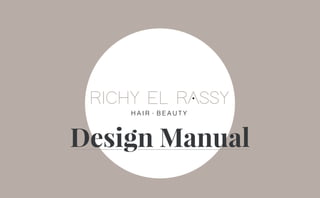 Design Manual
 