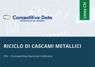 RICICLO DI CASCAMI METALLICI