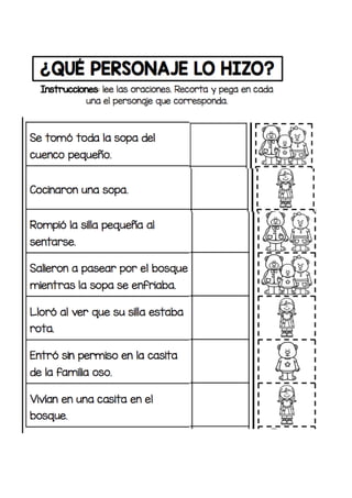 Ricitos de Oro      Parte I