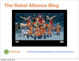 The Rebel Alliance Blog




                          http://www.starwarsart.org/2012/04/cool-x-wing-crew-star-wars-art.ht...