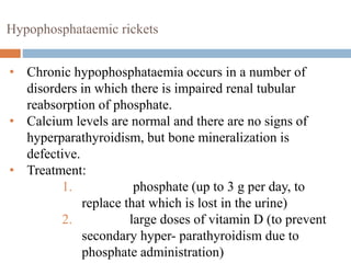 Blood Ph Rickets Rickets | PPTX