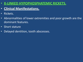 C Rickets rickets | PPTX