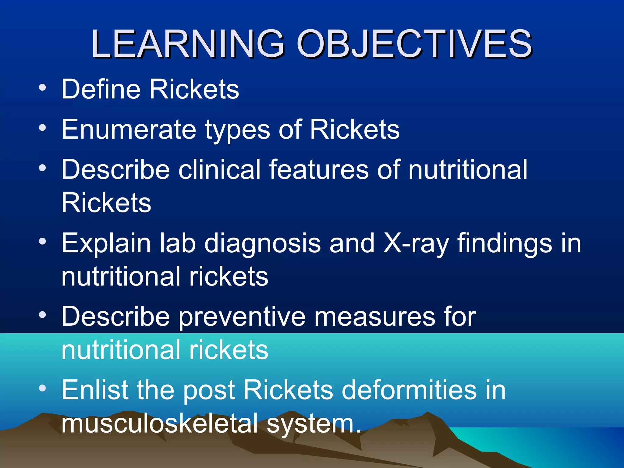 Rickets | PPT