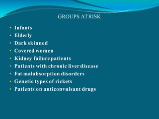 Rickets and osteomalacia | PPTX