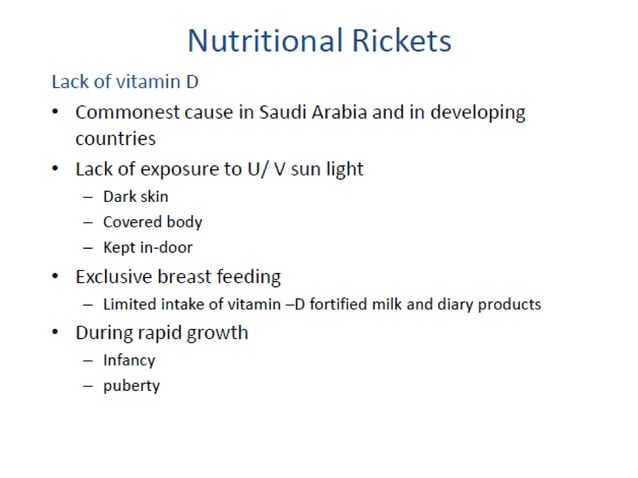 Rickets in children | PDF | Digestive Disorders | Diseases and Conditions
