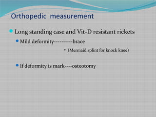 Rickets & osteomalacia | PPT
