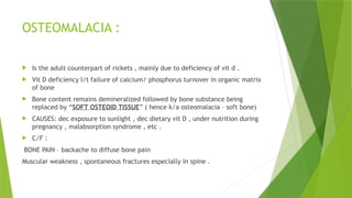 metabolic bone disease rickets osteomalacia .pptx