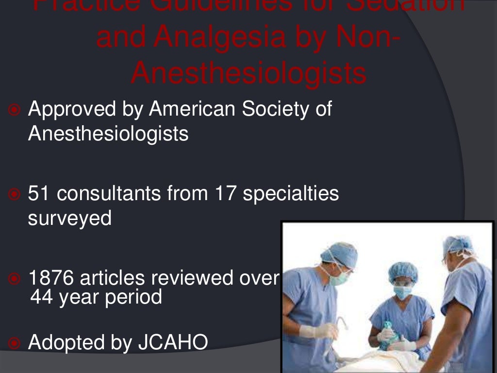 RN Training Procedural Sedation