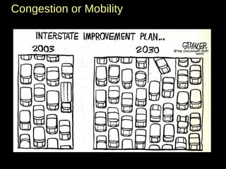 Congestion or Mobility 