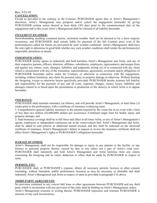 Rev. 5/21/10 RICK ROSS PERFORMANCE RIDER REQUIREMENTS | PDF