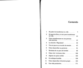 Rick Warren El poder de transformar su vida | PDF