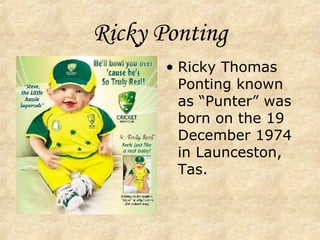Ricky Ponting ,[object Object]