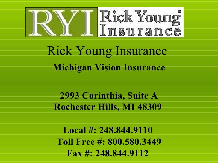 Vision Insurance Michigan MDHHS Mother Infant Health