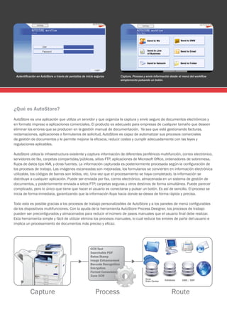 Autostore Process Designer Ricoh and Autostore | PDF