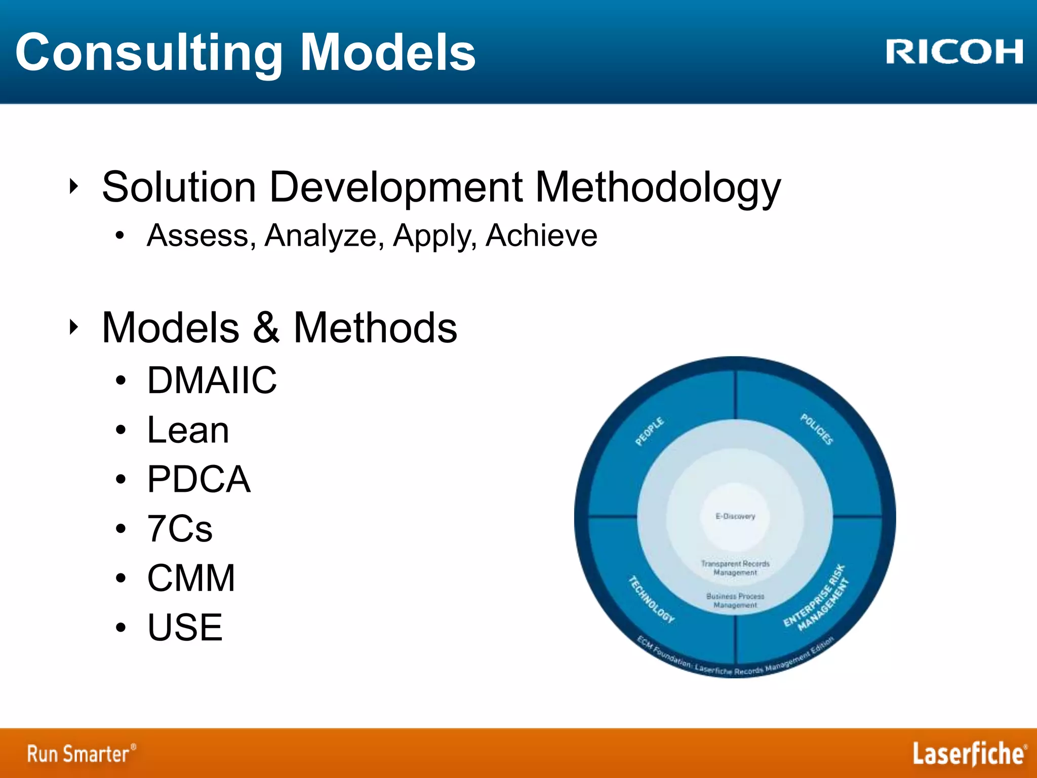 Laserfiche & Ricoh Canada Presentation Gartner ITxpo 2013 PPT