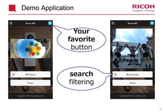 30
Your
favorite
button
search
filtering
Demo Application
 