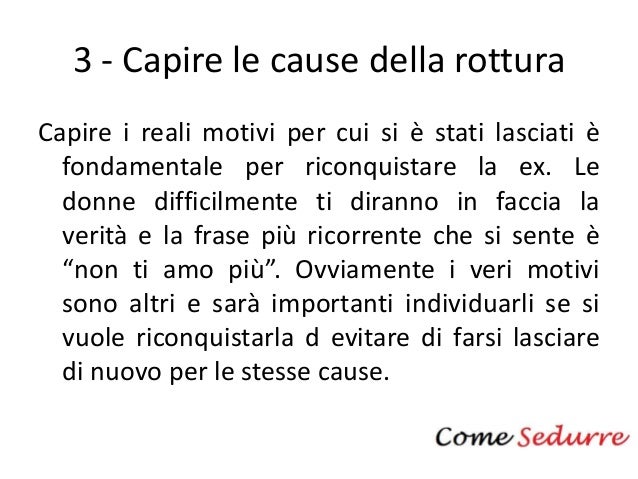 come fare per riconquistare una ex mamme video come fare per riconquistare una ex mamme video