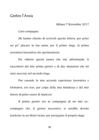 UF: Ricordi di stage