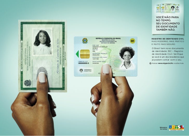 Ric Registro de Identidade Civil Ric Registro de Identidade Civil