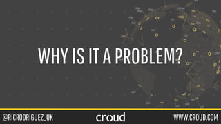 @RICRODRIGUEZ_UK WWW.CROUD.COM
WHYISITAPROBLEM?
 