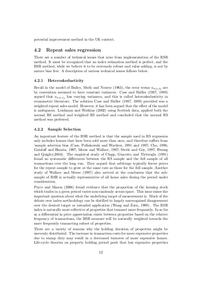 Rics research paper