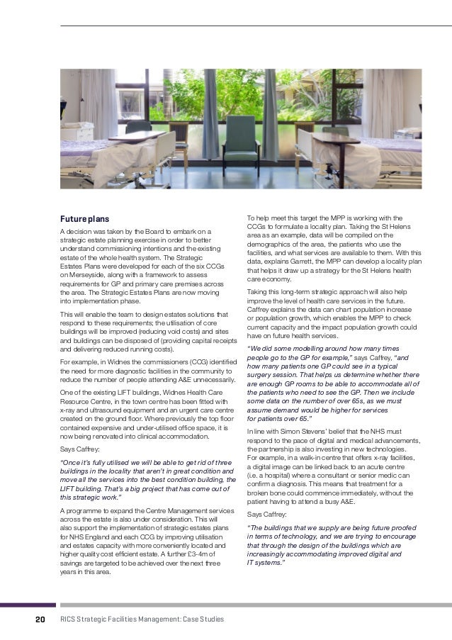 Rics Strategic Facilties Management Case Studies